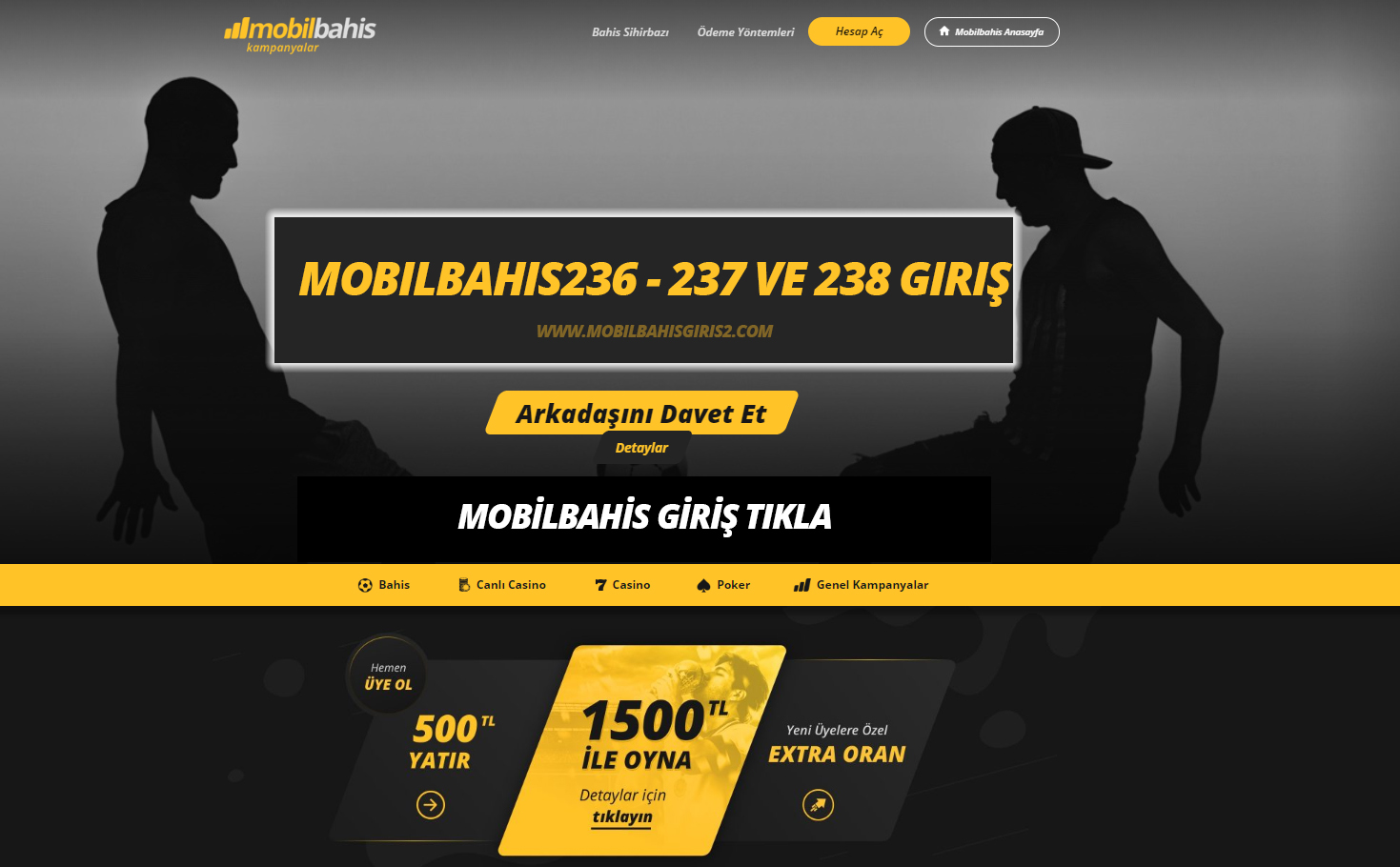 Mobilbahis236 – 237 ve 238 Giriş